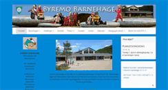 Desktop Screenshot of byremobarnehage.no
